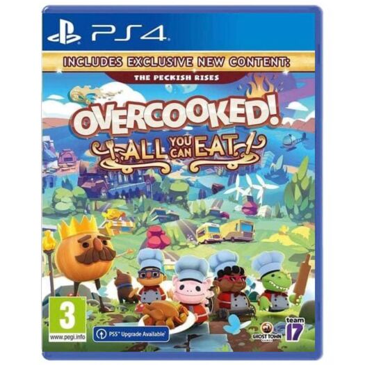 Overcooked All You Can Eat (англійська версія) PS4 Overcooked All You Can Eat (английская версия) PS4