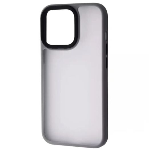 Shadow Matt Buttons Case for iPhone 13 Pro Max Gray 000018621