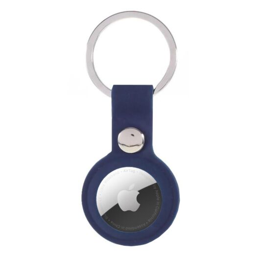 Silicone Key Ring for AirTag - Blue 000018361