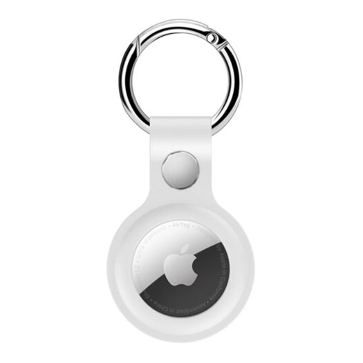 Silicone Key Ring for AirTag - White 000018366