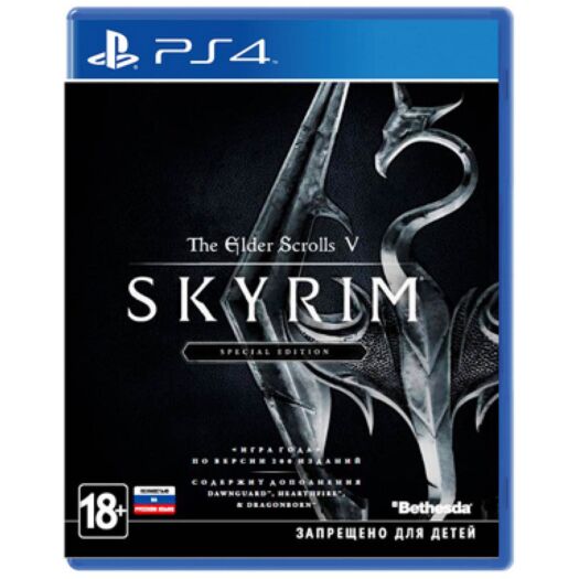 TES 5: Skyrim (Special Edition) (Russian version) PS4 TES 5: Skyrim (Special Edition) (русская версия) PS4