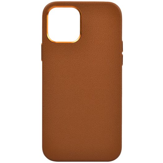 WIWU Calfskin Series Case for iPhone 13 Pro Max - Brown 000018817
