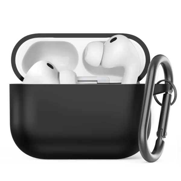 Чохол AhaStyle Colorful Silicone Case для Airpods Pro 3 Black