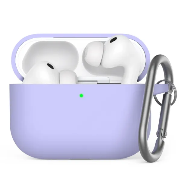 Чохол AhaStyle Colorful Silicone Case для Airpods Pro 3 Lavender Purple