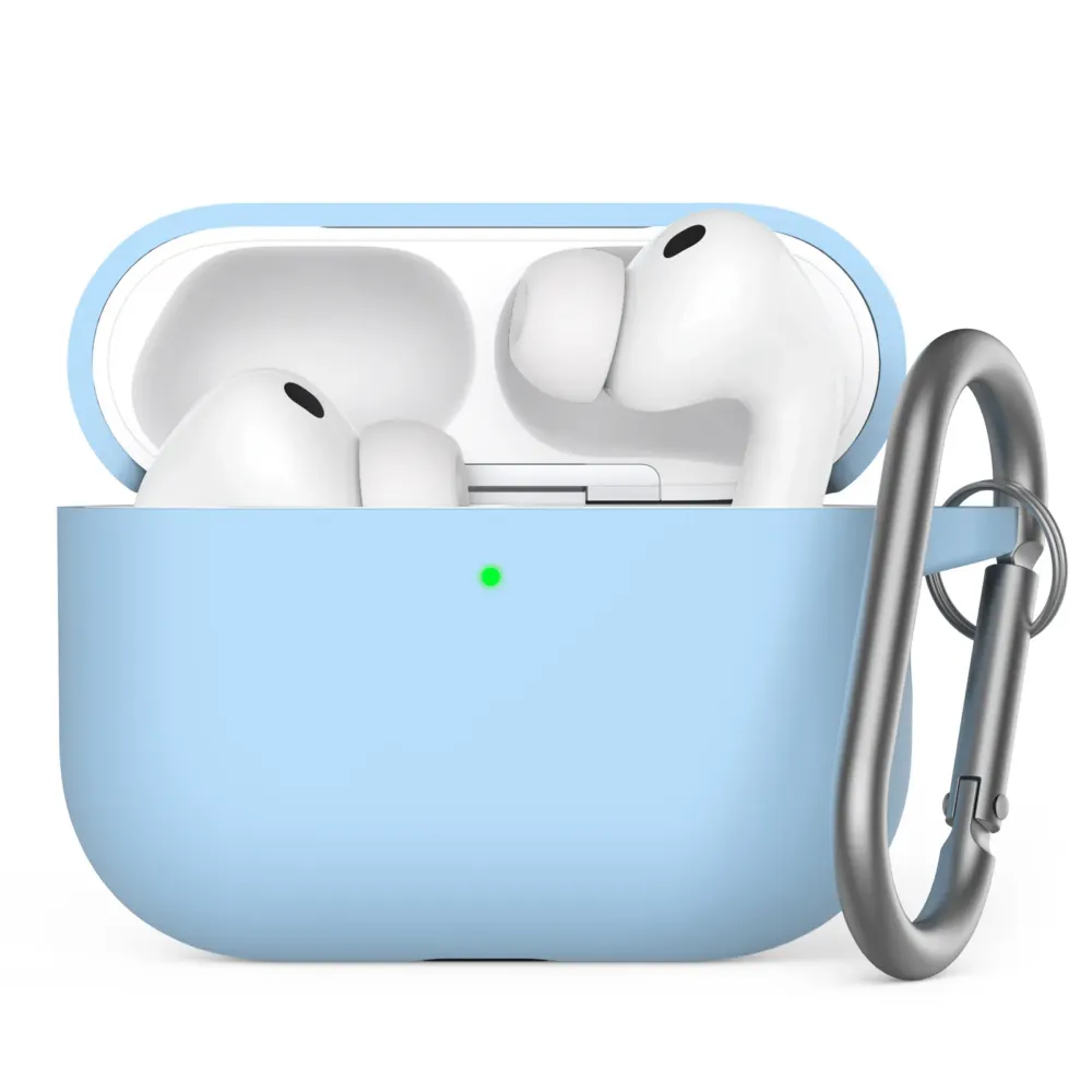 Чохол AhaStyle Colorful Silicone Case для Airpods Pro 3 Sky Blue Blakytnyy
