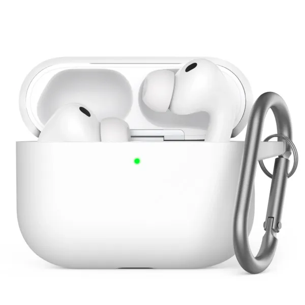 Чохол AhaStyle Colorful Silicone Case для Airpods Pro 3 White