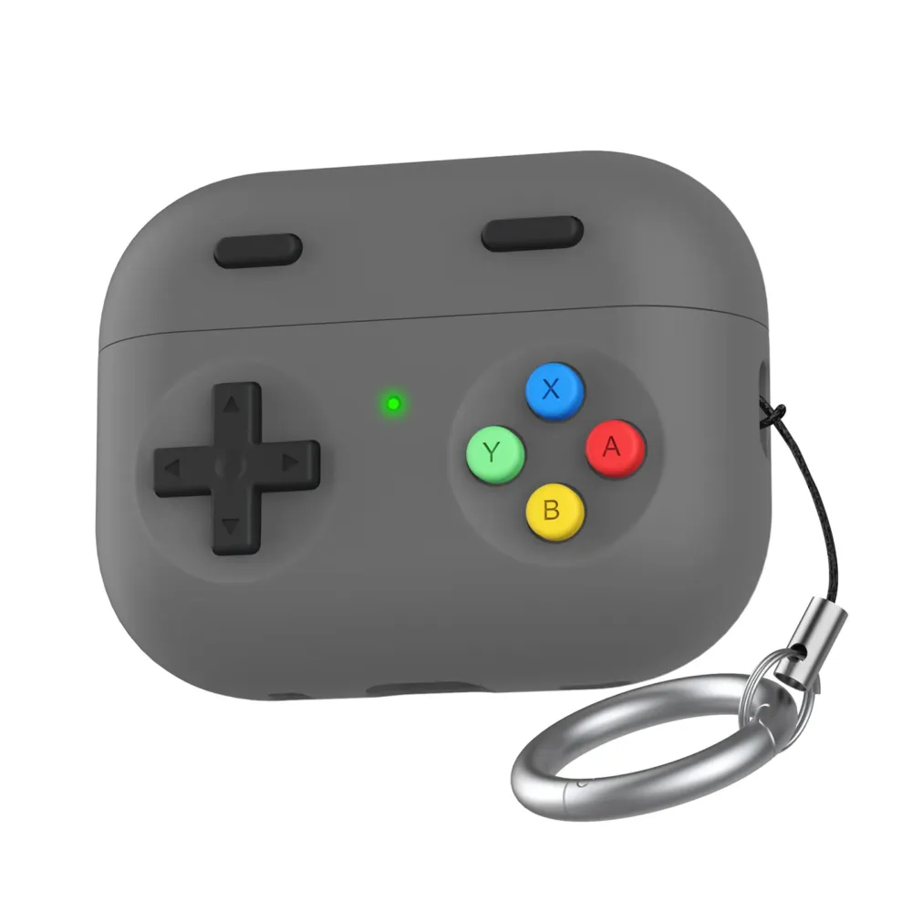 Чохол AhaStyle Game Machine Silicone Case для Airpods Pro 3 Dark Grey Siryy