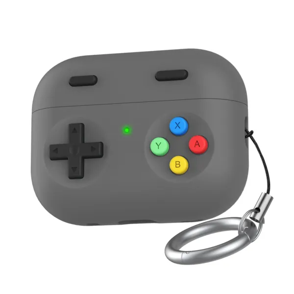 Чохол AhaStyle Game Machine Silicone Case для Airpods Pro 3 Dark Grey