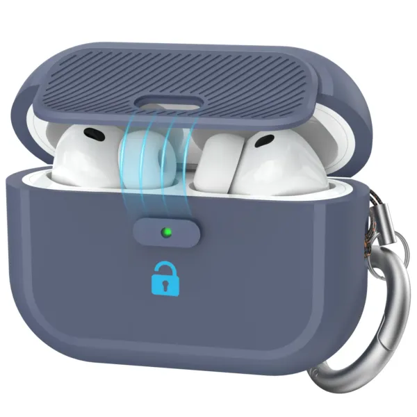 Чохол AhaStyle SnapLock Case для Airpods Pro 3 Midnight Blue