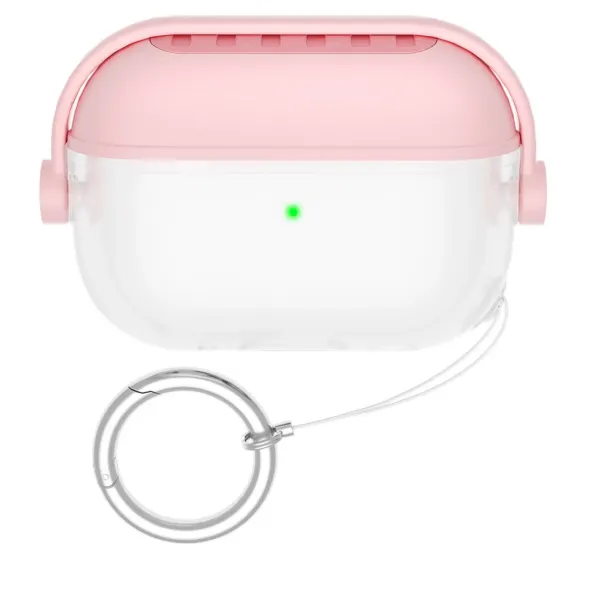 Чохол AhaStyle Stand Silicone Case для Airpods Pro 3 Pink