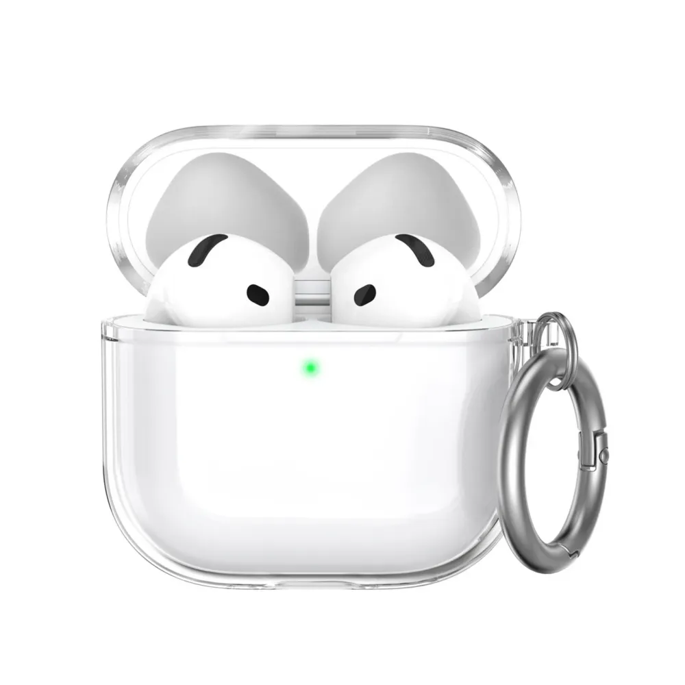 Чохол AhaStyle Transparent TPU Case для Airpods 4 Clear Prozoryy