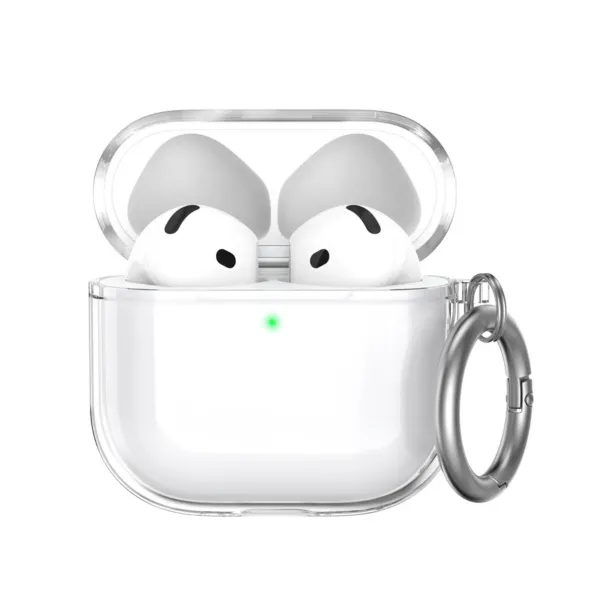 Чохол AhaStyle Transparent TPU Case для Airpods 4 Clear
