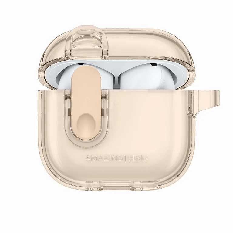 Чохол AmazingThing Minimal Click Case для Airpods 4 Desert