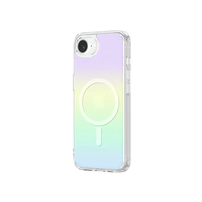 Чохол-накладка AmazingThing Minimal Mag Case для iPhone 16e/17e with MagSafe Rainbow