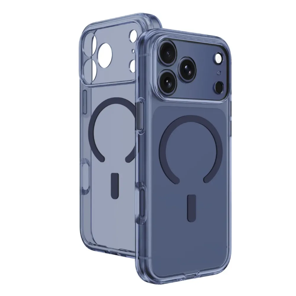 Чохол-накладка AmazingThing Minimal MagLens Case для iPhone 17 Pro Max with MagSafe Blue Syniy