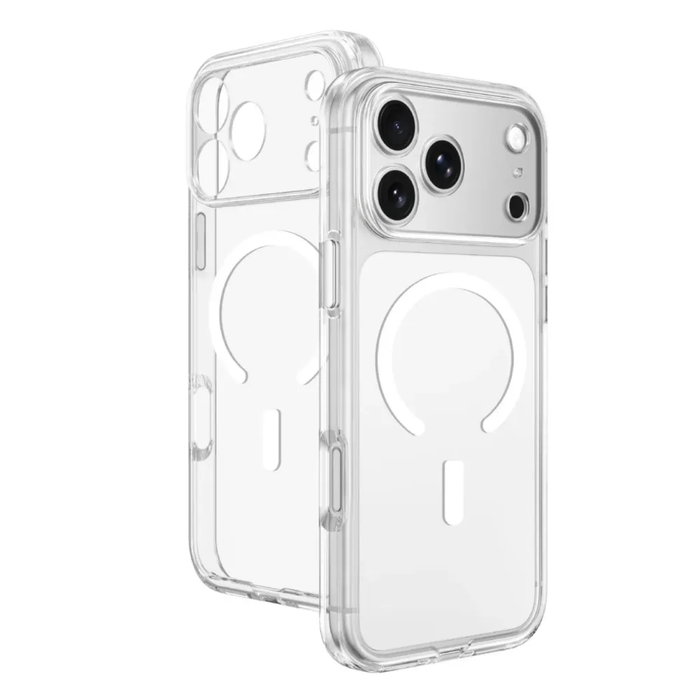Чохол-накладка AmazingThing Minimal MagLens Case для iPhone 17 Pro with MagSafe Clear Prozoryy