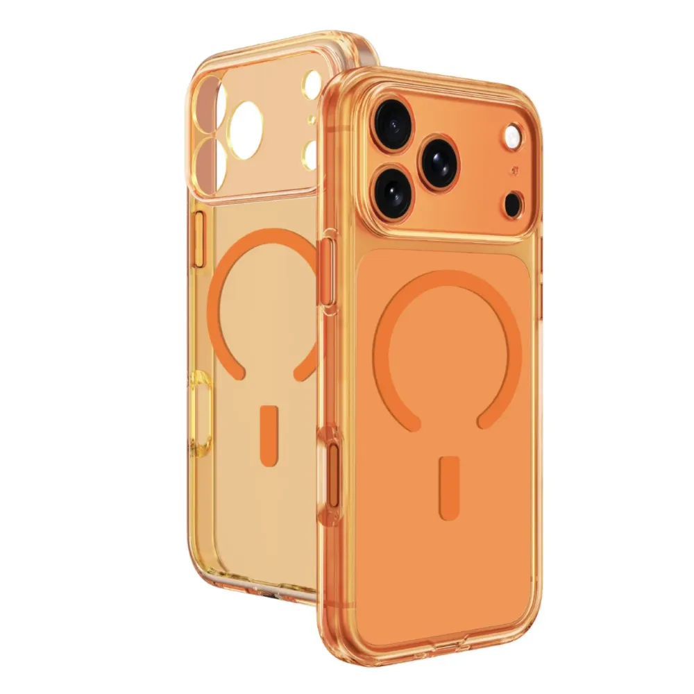 Чохол-накладка AmazingThing Minimal MagLens Case для iPhone 17 Pro Max with MagSafe Orange Pomaranchevyy