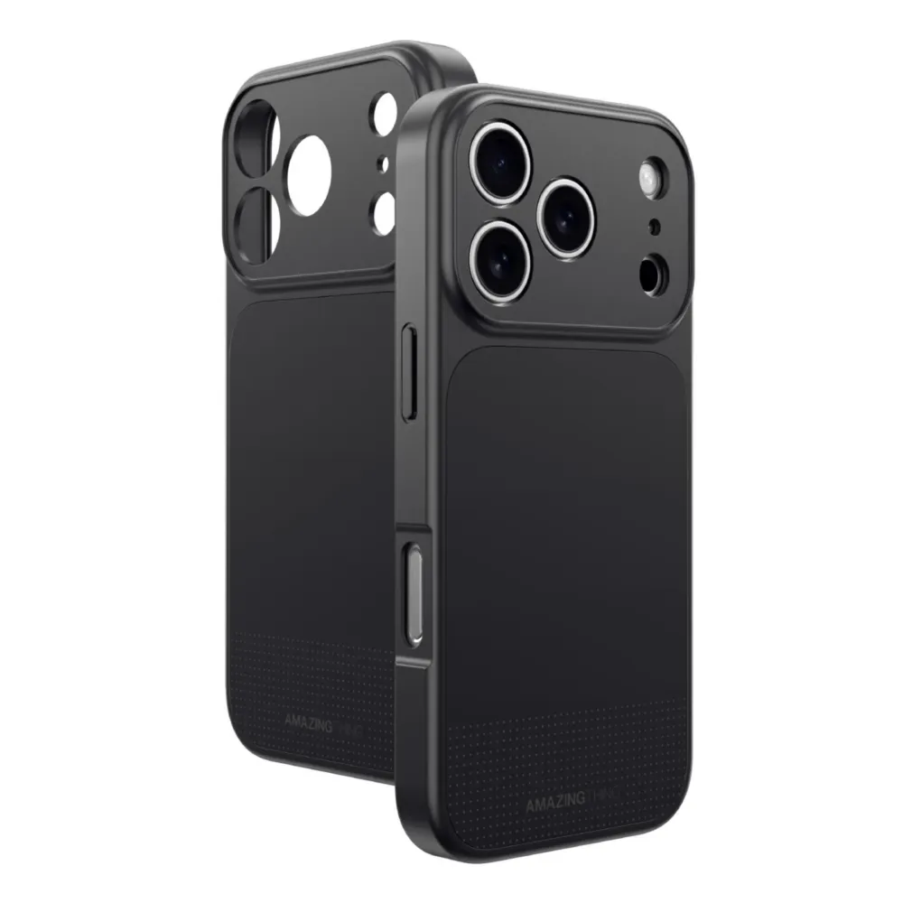 Чохол-накладка AmazingThing Minimal Minimal Full Cover Case для iPhone 17 Pro Max with MagSafe Black Chornyy