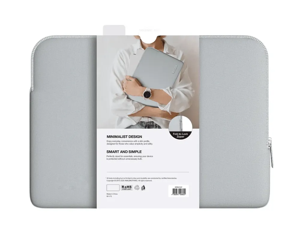 Чохол-папка AmazingThing Minimal Sleeve для Macbook 14’’ Gray