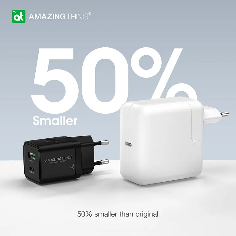 Мережевий зарядний пристрій AmazingThing Speed Pro 30W+QC 3.0 Charger