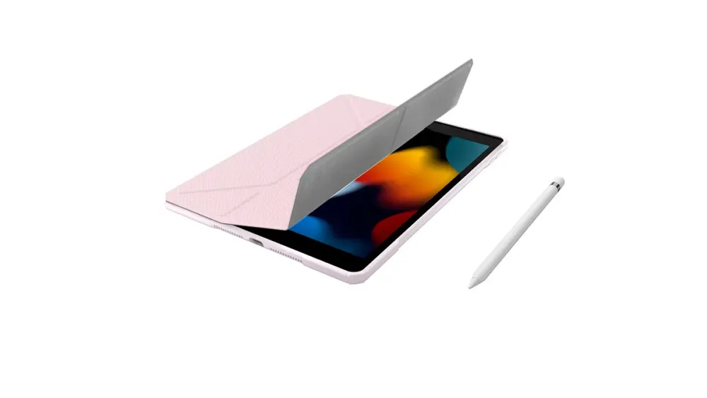 Чохол-книжка AmazingThing Titan Pro Folio Case для iPad 10.2'' Grey Pink Rozhevyy