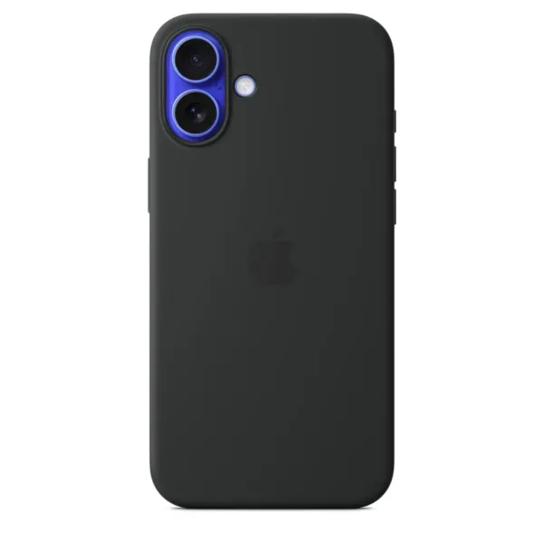 Чохол-накладка Apple Silicone Case 1:1 для iPhone 16 Plus with MagSafe Black