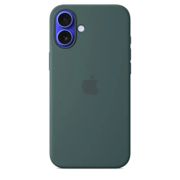 Чохол-накладка Apple Silicone Case 1:1 для iPhone 16 Plus with MagSafe Lake Green