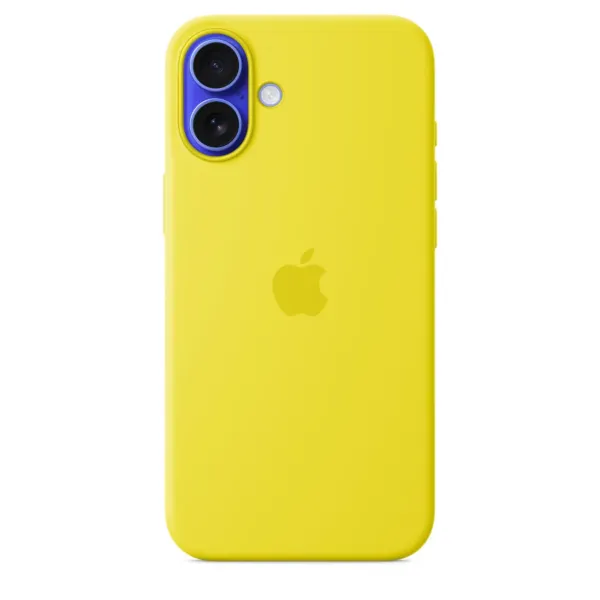 Чохол-накладка Apple Silicone Case 1:1 для iPhone 16 Plus with MagSafe Star Fruit