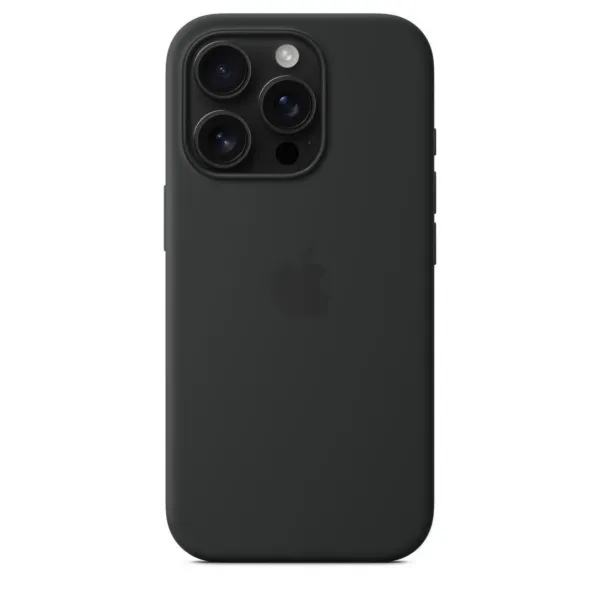 Чохол-накладка Apple Silicone Case 1:1 для iPhone 16 Pro Max with MagSafe Black