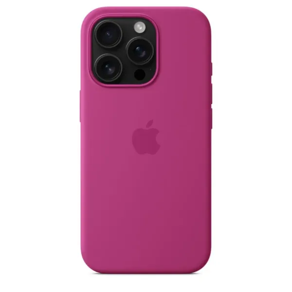 Чохол-накладка Apple Silicone Case 1:1 для iPhone 16 Pro Max with MagSafe Fuchsia