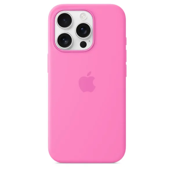 Чохол-накладка Apple Silicone Case 1:1 для iPhone 16 Pro Max with MagSafe Peony
