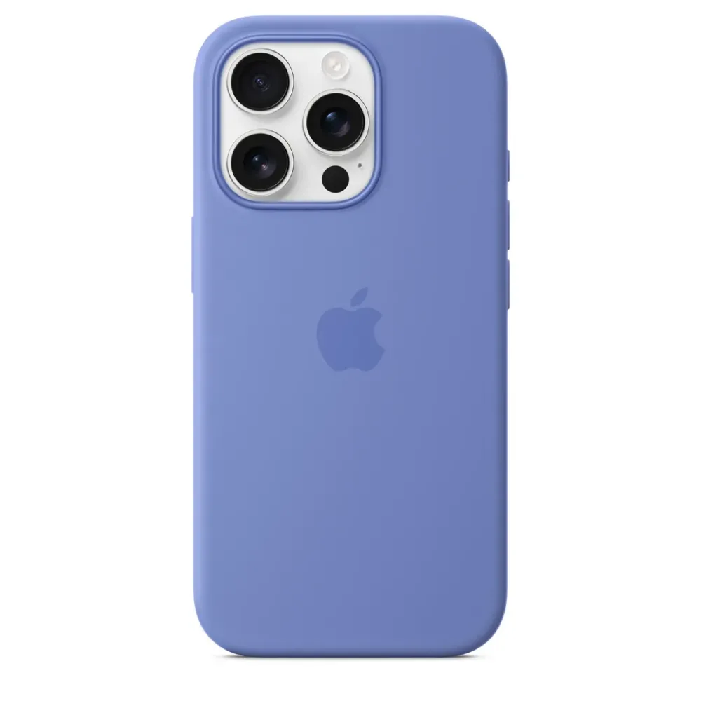 Чохол-накладка Apple Silicone Case 1:1 для iPhone 16 Pro Max with MagSafe Periwinkle Fioletovyy