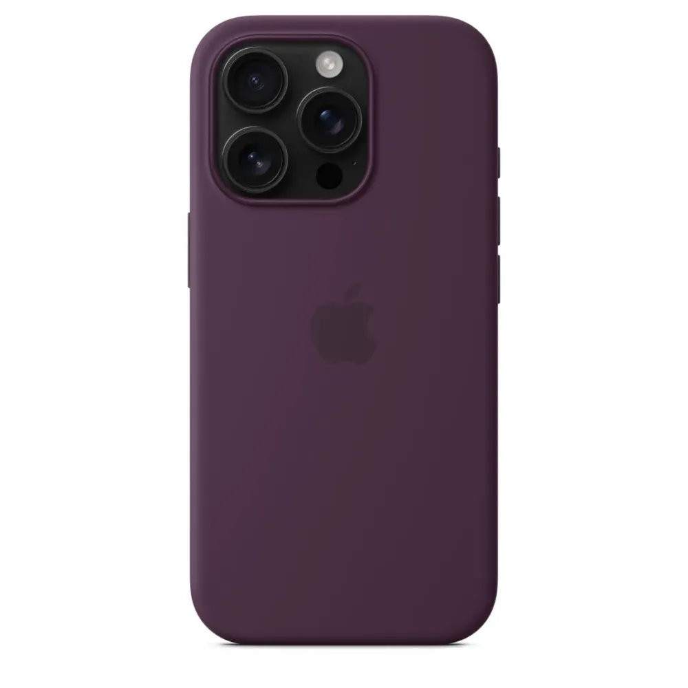 Чохол-накладка Apple Silicone Case 1:1 для iPhone 16 Pro Max with MagSafe Plum Fioletovyy