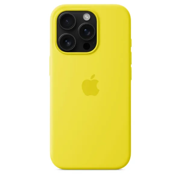 Чохол-накладка Apple Silicone Case 1:1 для iPhone 16 Pro Max with MagSafe Star Fruit