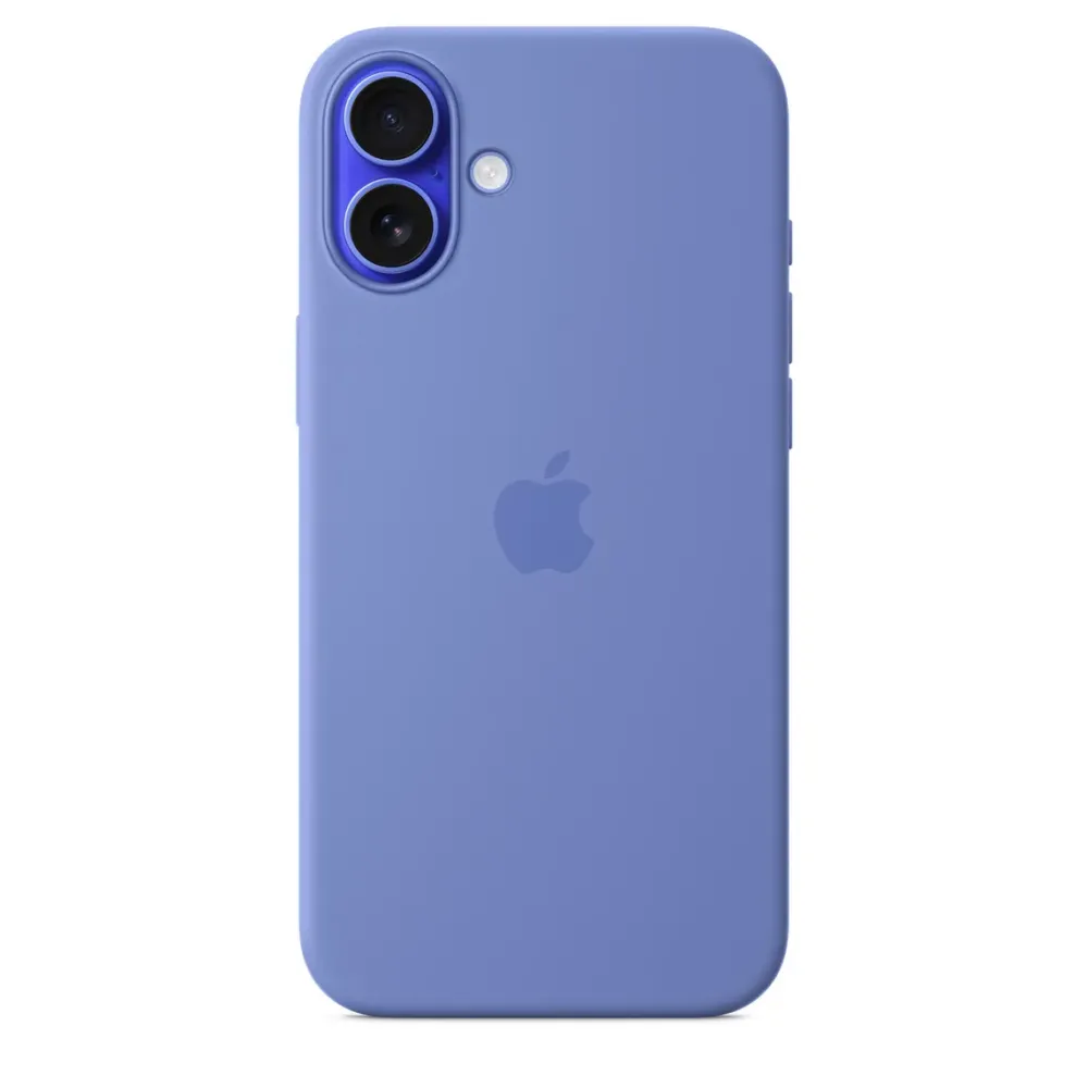 Чохол-накладка Apple Silicone Case 1:1 для iPhone 16 with MagSafe Periwinkle Fioletovyy