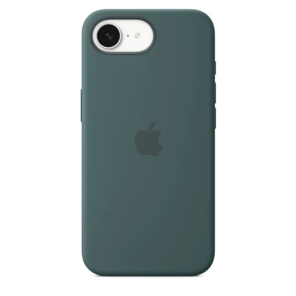 Чохол-накладка Apple Silicone Case 1:1 для iPhone 16e/17e with MagSafe Lake Green