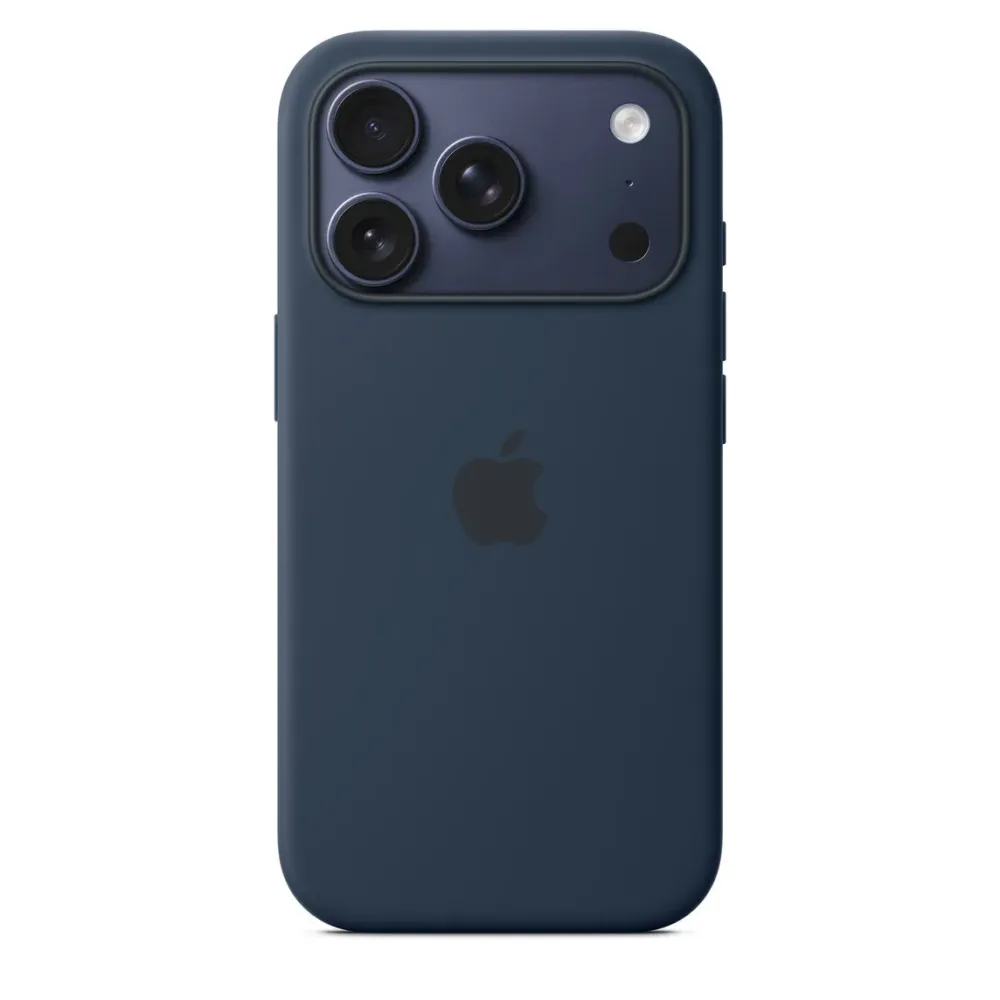 Чохол-накладка Apple Silicone Case 1:1 для iPhone 17 Pro Max with MagSafe Midnight Syniy