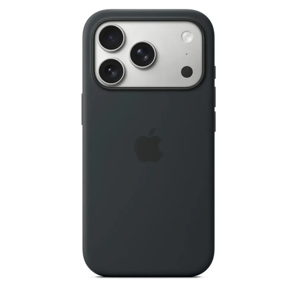 Чохол-накладка Apple Silicone Case 1:1 для iPhone 17 Pro Max with MagSafe Black Chornyy