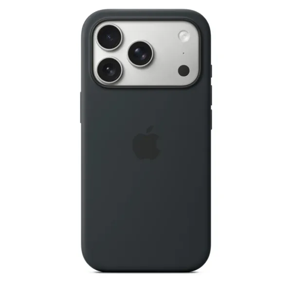 Чохол-накладка Apple Silicone Case 1:1 для iPhone 17 Pro Max with MagSafe Black