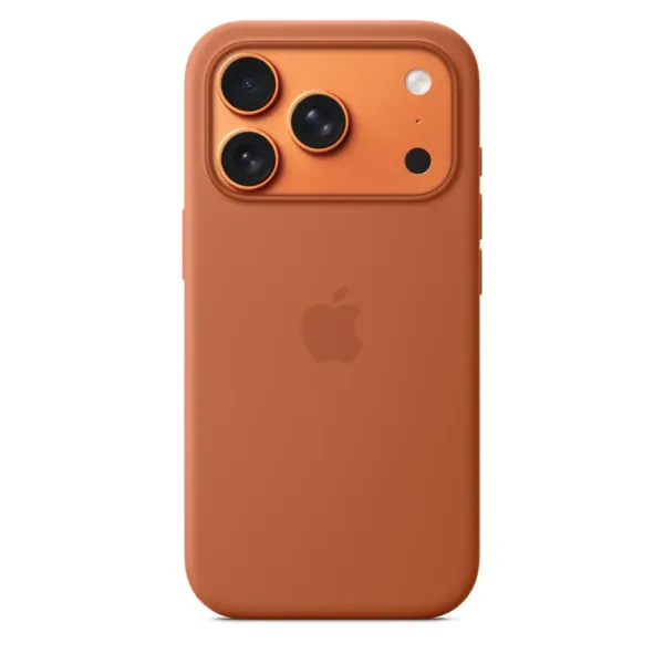 Чохол-накладка Apple Silicone Case 1:1 для iPhone 17 Pro Max with MagSafe Terra Cotta