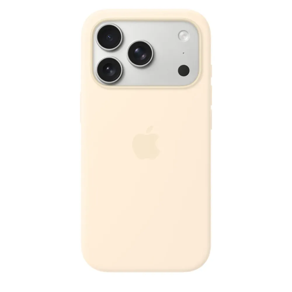 Чохол-накладка Apple Silicone Case 1:1 для iPhone 17 Pro with MagSafe Vanilla Bezhevyy