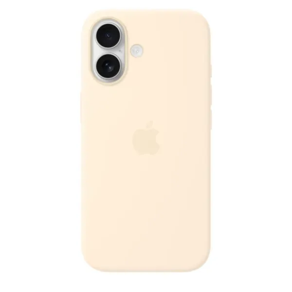 Чохол-накладка Apple Silicone Case 1:1 для iPhone 17 with MagSafe Vanilla