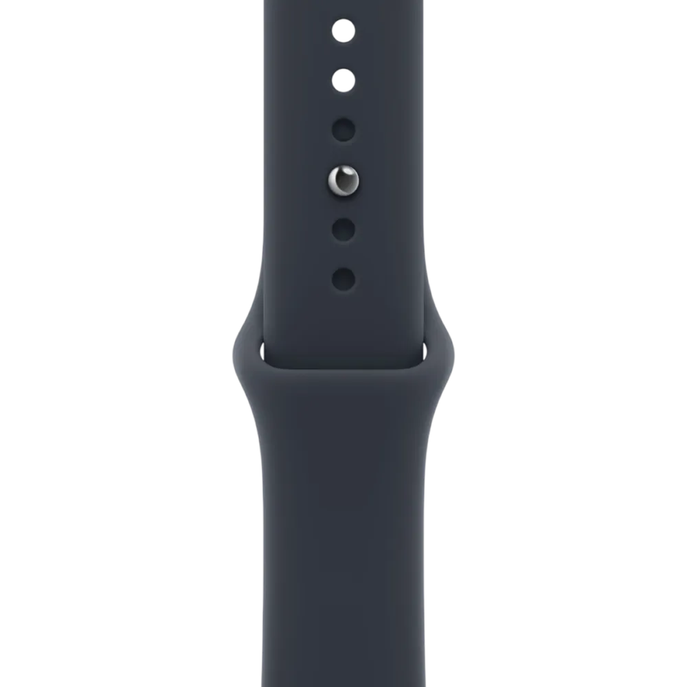 Apple Watch Series 12 GPS 42mm Space Gray Aluminum Case with Navy Blue Sport Band - M/L