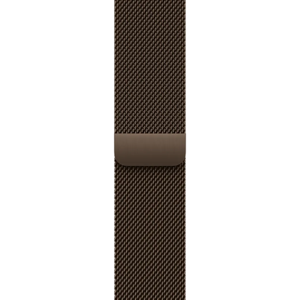 Apple Watch Series 12 GPS 46mm Dark Bronze Aluminum Case with Dark Bronze Milanese Loop - M/L