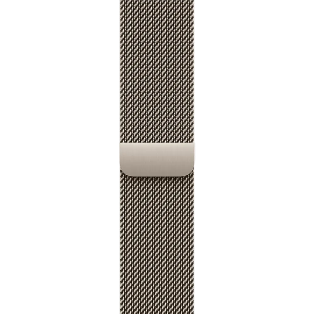 Apple Watch Series 12 GPS + Cellular 42mm Natural Titanium Case with Natural Milanese Loop