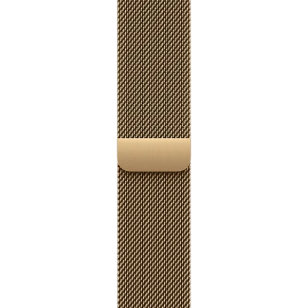 Apple Watch Series 12 GPS + Cellular 46mm Radiant Gold Titanium Case with Radiant Gold Milanese Loop - M/L