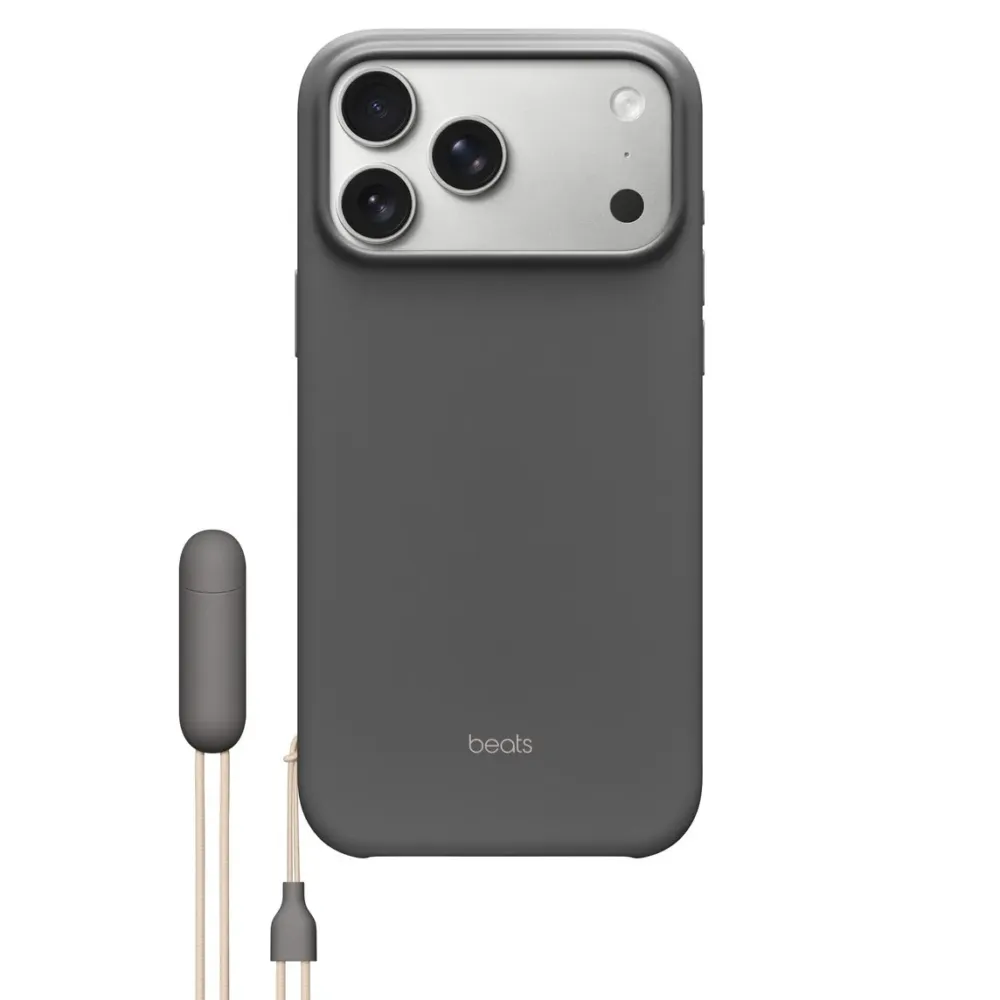Чохол-накладка Beats iPhone 17 Pro Case with MagSafe and Camera Control with Kickstand Granite Gray Siryy