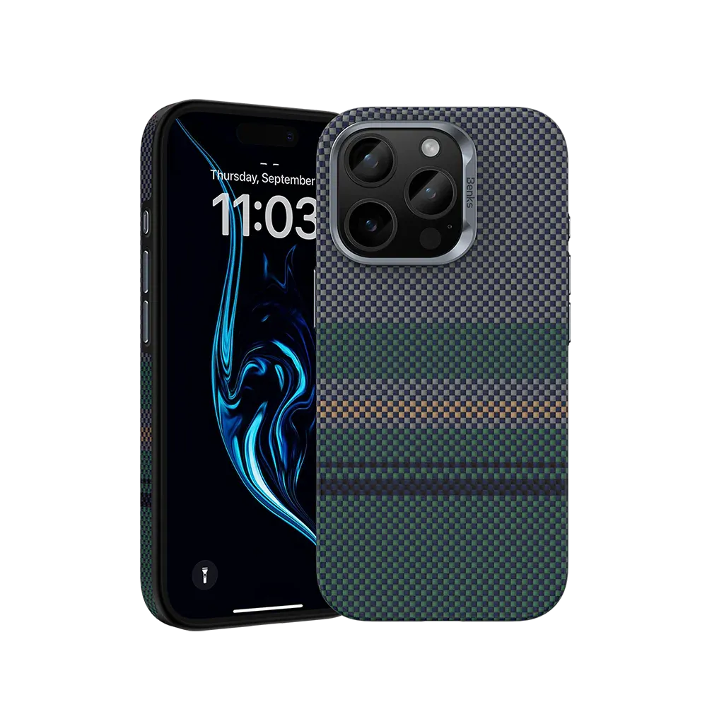 Чохол-накладка Benks Armor Air Aurora Case для iPhone 16 Pro with MagSafe Black