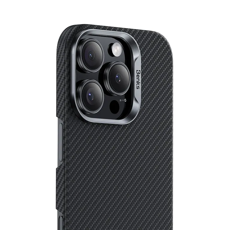 Чохол-накладка Benks Armor Air Kevlar Case (600D) для iPhone 16 Pro with MagSafe Black