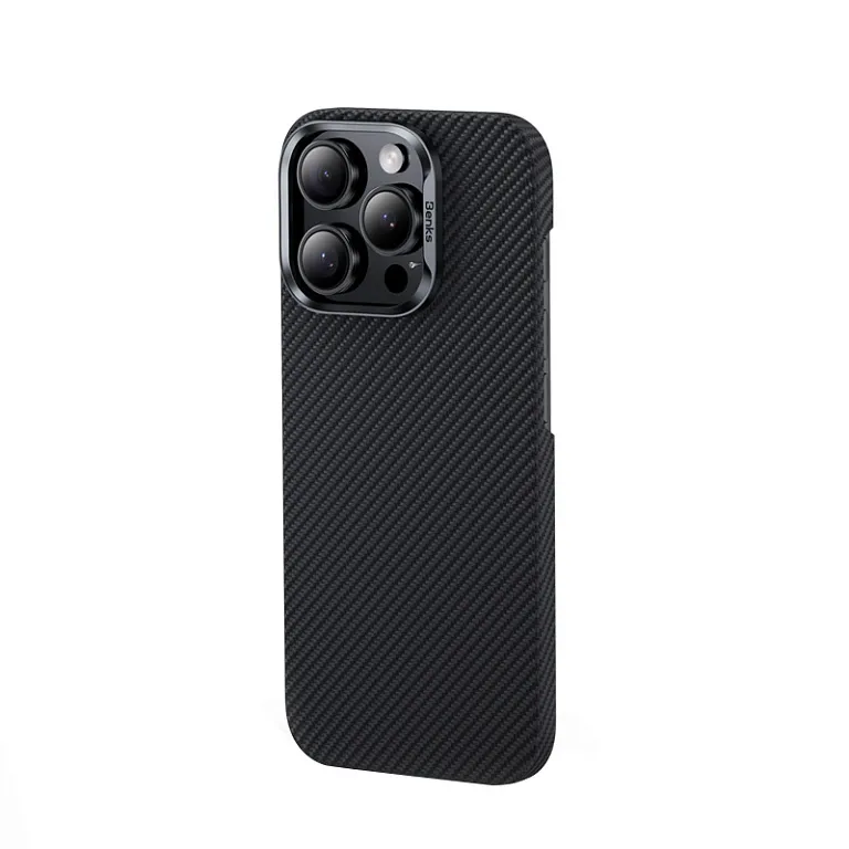 Чохол-накладка Benks Armor Air Kevlar Case (600D) для iPhone 16 Pro Max with MagSafe Black